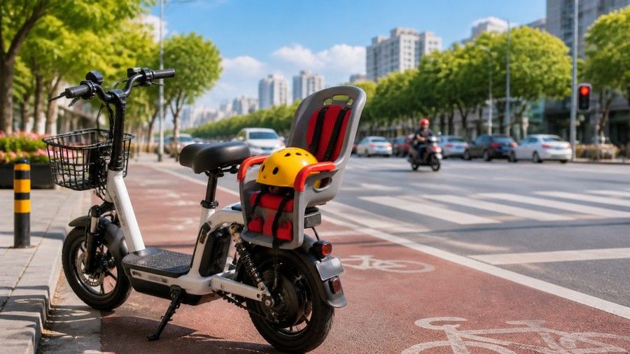 E-bike child seat safety