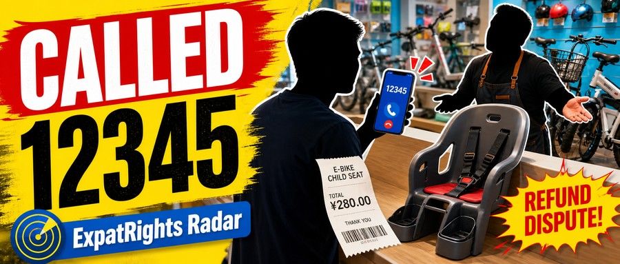 280 RMB e-bike refund fight