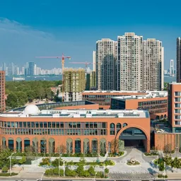 Front exterior of BASIS International and Bilingual School Wuhan