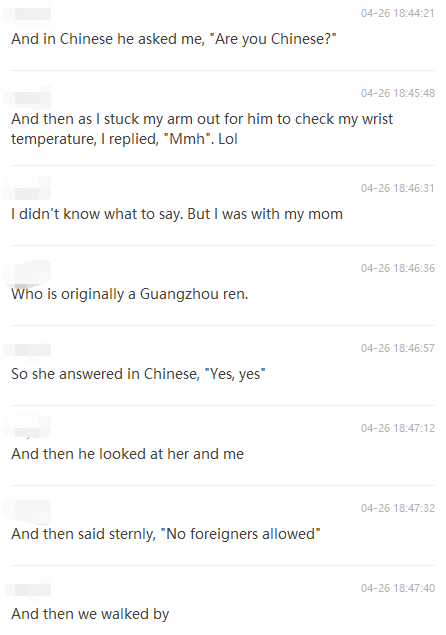 NO FOREIGNERS ALLOWED - 'I've Been Living Here For 8 Years'