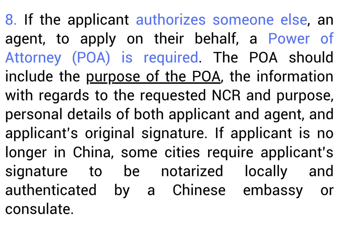 How To Apply For Chinese Statement of Non-Criminal Record