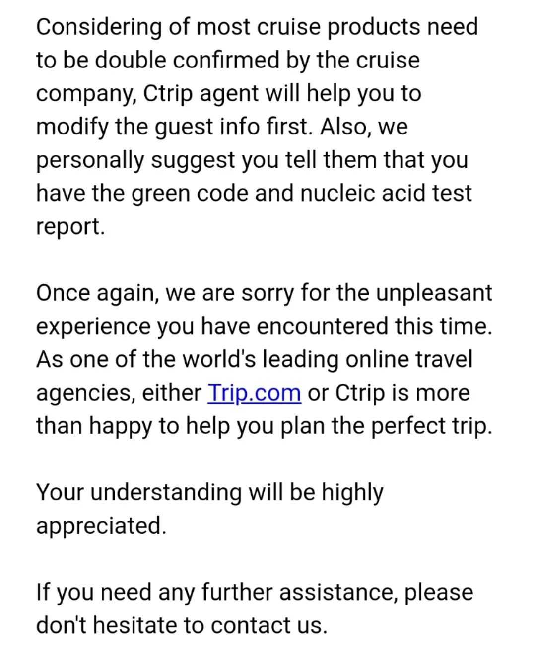 Expat BREAKS Cruise BAN! (Thanks CTrip!)