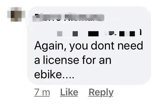 You DO NEED a License To Drive An E-bike