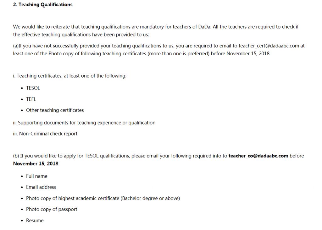 China’s New Policy For Online Teachers Explained